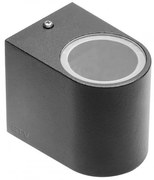 Lámpa Fali lámpa TIAGO 1 irányú, GU10, MAX. 35W, IP54, AC220-240V, 50/60Hz, fekete