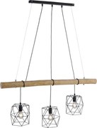 Leuchten Direkt 15503-18 - Csillár zsinóron EDGAR 3xE27/60W/230V