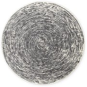 Szürke-krémszínű kerek szőnyeg ø 120 cm Gloria Cavallo – Hanse Home