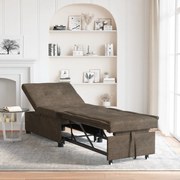 Kanapéágy Katonai zöld 67 x 194 x 38 cm Műbőr velúr