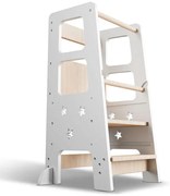 Juskys Henny gyermek tanulótorony - fehér