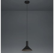 Eglo 390218 - Csillár zsinóron MORESCANA 1xE27/28W/230V fekete
