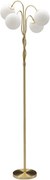 Fehér-aranyszínű állólámpa üveg búrával (magasság 176 cm) Glamy – Mauro Ferretti