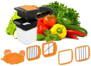Többfunkciós gyümölcs- és zöldségszeletelő - 7 részes készlet