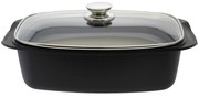 Elo 90932 Basic Sütőedény üveg fedéllelQuatrorondo 40 x 22 cm