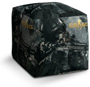 Cube zsámoly CS:GO katona 1, fekete