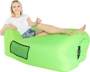 Felfújható babzsák/lazy bag, zöld, LEBAG
