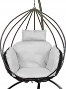 Kerti párna 112x113 cm Szék Lógó Hinta Gólya Fészek