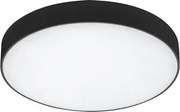 Kültéri led mennyezeti lámpa 24w 2500lm 2800-6000k matt fekete tartu