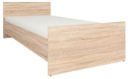 Egyszemélyes ágy 90 cm Nepo Plus 11 (szonoma tölgy) . 1098321