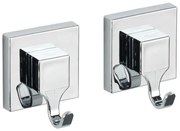 WENKO 22688100-Akasztó VACUUM-LOC QUADRO ED 6x7 cm ezüst/fényes króm