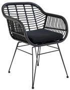 Trieste kerti karfás szék