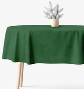 Goldea ovális terítő malaga - sötétzöld 120 x 160 cm