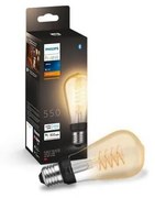 LED Dimmelhető izzó Philips Hue WHITE FILAMENT ST64 E27/7W/230V 2100K