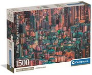 Hong Kong Hive 1500 db-os Compact puzzle Clementoni