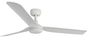 FARO 33814WT - Mennyezeti ventilátor PUNT M fehér átm. 132 cm WT + távirányítás