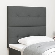 LED Fejtámla Sötétszürke 90 cm Szövet