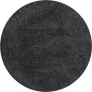 vidaXL Csúszásgátló Shaggy Szőnyeg Sötétszürke 120 x 120 cm PP