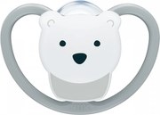 Baba cumi NUK Perfect Match Air POLAR BEAR 6-18m 1db box, vel. 6-18 m