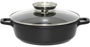Elo 19628 Sütőedény üveg fedéllel és aromafogantyúval Alucast 28 cm, 28 cm