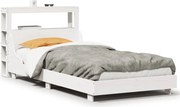 vidaXL fehér tömör fenyőfa ágykeret matrac nélkül 90 x 190 cm