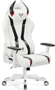 Gamer szék műbőr Normal Size, fehér-fekete: Diablo X-Horn 2.0