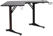 Sarok íróasztal B-219 fekete