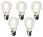 5 darabos E27 dimmelhető LED izzókészlet A60 8W 900 lm 3000K