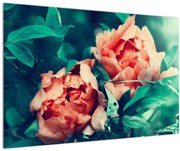 Tavaszi virágok képe (90x60 cm)