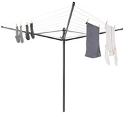 Antracitszürke kerti ruhaszárító 50 m Lift-O-Matic – Brabantia