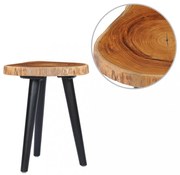 vidaXL tömör tíkfa dohányzóasztal 40 x 45 cm