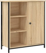 vidaXL sonoma tölgy színű szerelt fa tálalószekrény 70 x 30 x 80 cm