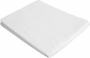 Szállodai lepedő 160x220 Standard fehér egyszínű pamut
