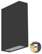 LED Kültéri fali lámpa LED/4W/230V 3000K IP65 fekete