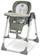 Lionelo - LAURICE gyermek étkezőszék, olívazöld