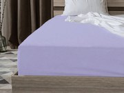 Jersey világoslila lepedő 90x200 cm