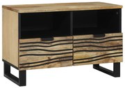 TV Szekrény - 70x33.5x46 cm, Tömör Mangóból