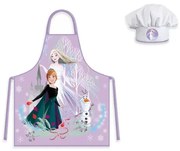 Disney Jégvarázs Purple Autumn gyerek kötény 2 darabos szett