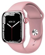 S8 Pro Magyar nyelvű okosóra pink,Pulzus-, vérnyomás- és véroxigénszint-mérő,Alvásfigyelő,Kalóriaszámoló CL-0004