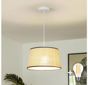 Brilagi - CERIA LED függőlámpa kábellel, 1xE27/40W/230V, Ø 35 cm, bézs