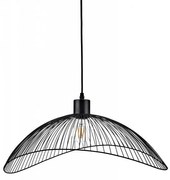 Lámpa Mennyezeti lámpatest RETO 1,4137,AC220-240V,50/60Hz,1*E27,IP20,átmérő 40CM,egyes,fekete