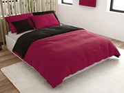 MONOCHROMATIC bordó pamut ágyneműhuzat Ágyneműhuzat mérete: 70 x 90 cm | 140 x 200 cm