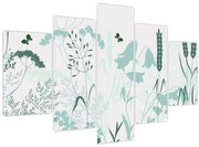 Kép - rét vektor (150x105 cm)