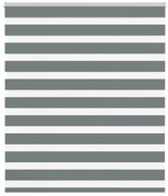 zebrafüggönnyel sötét szürke szövetszélesség 130,9cm poliészter