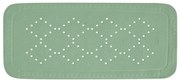 Spirella ALASKA csúszásgátló fürdőkád alátét,zöld, 71 x 36 cm