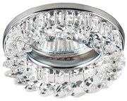 Emithor Crystal Fix 71033 álmennyezeti spotlámpa, 1xGU10