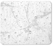 Fehér-szürke kovaföld fürdőszobai kilépő 35x45 cm Aqua – douceur d'intérieur