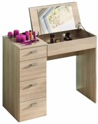 Belina fésülködőasztal, sonoma tölgy, 90 x 42 x 83cm
