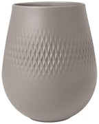 Carré váza kis Gyártás Collier taupe, h. 12,4 cm - Villeroy & Boch