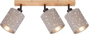 Briloner 2078-031 - Spotlámpa SPOTLIGHT 3xE27/25W/230V bézs